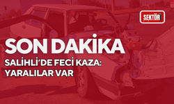 Salihli’de feci kaza: Yaralılar var