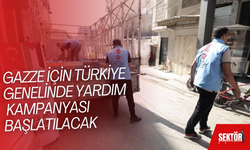 Gazze için Türkiye genelinde yardım kampanyası başlatılacak