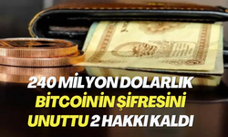 240 milyon dolarlık Bitcoin'in şifresini unuttu 2 hakkı kaldı