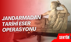 Jandarmadan tarihi eser operasyonu