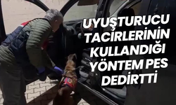 Uyuşturucu tacirlerinin kullandığı yöntem pes dedirtti