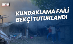 Kundaklamaların faili bekçi tutuklandı