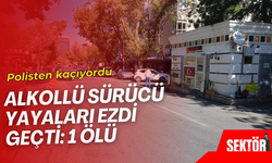 Alkollü sürücü yayaları ezdi geçti: 1 ölü