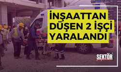 İnşaattan düşen 2 işçi yaralandı