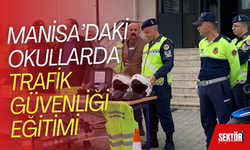 Manisa’daki okullarda trafik güvenliği eğitimi