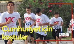 Cumhuriyet için koştular