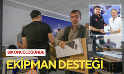 BİK öncülüğünde deprem bölgesine teknik ekipman desteği