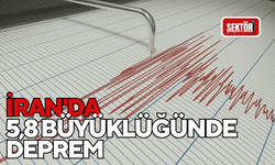 İran'da 5,8 büyüklüğünde deprem