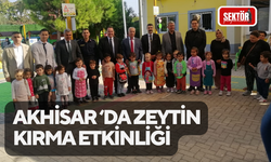 Akhisar ‘da zeytin kırma etkinliği