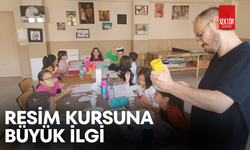 Resim kursuna büyük ilgi