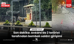 Son dakika: Ankara'da 2 terörist  tarafından bombalı saldırı girişimi