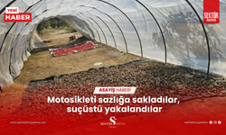 Motosikleti sazlığa sakladılar, suçüstü yakalandılar