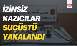 İzinsiz kazıcılar suçüstü yakalandı