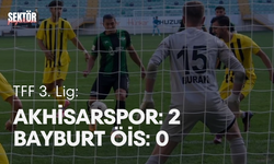 TFF 3. Lig: Akhisarspor: 2 - Bayburt ÖİS: 0