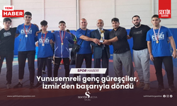 Yunusemreli genç güreşçiler, İzmir'den başarıyla döndü