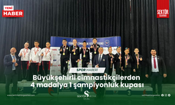 Büyükşehirli cimnastikçilerden 4 madalya 1 şampiyonluk kupası