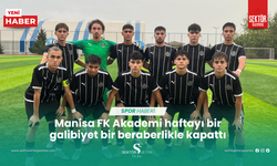 Manisa FK Akademi haftayı bir galibiyet bir beraberlikle kapattı