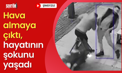 Hava almaya çıktı, hayatının şokunu yaşadı