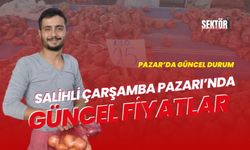 Salihli Çarşamba Pazarı’nda güncel fiyatlar