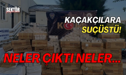 8 ilçede 14 ayrı kaçakçılık operasyonu