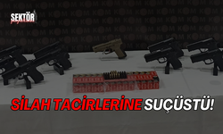 Silah tacirlerine suçüstü!