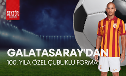 Galatasaray'dan 100. yıla özel çubuklu forma