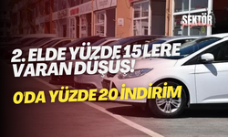 2. elde yüzde 15'lere varan düşüş! 0'da yüzde 20 indirim