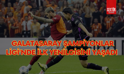 Galatasaray Şampiyonlar Ligi’nde ilk yenilgisini yaşadı