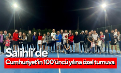 Salihli’de Cumhuriyet’in 100’üncü yılına özel turnuva