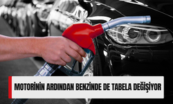 Motorinin ardından benzinde de tabela değişiyor