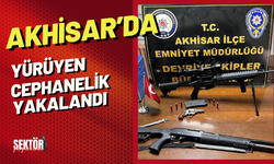 Polisin yakaladığı şahsın üzerinden cephanelik çıktı