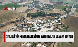 Salihli’nin 4 mahallesinde yatırımlar devam ediyor