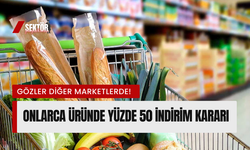 Onlarca üründe yüzde 50 indirim kararı