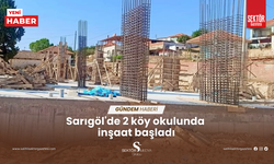 Sarıgöl'de 2 köy okulunda  inşaat başladı