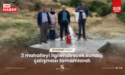 3 mahalleyi ilgilendirecek sondaj çalışması tamamlandı