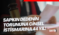 Sapkın dedenin torununa cinsel istismarına 44 yıl!