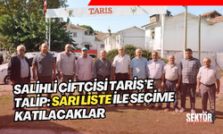 Salihli çiftçisi Tariş’e talip: Sarı liste ile seçime katılacaklar