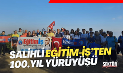 Salihli Eğitim-İş’ten 100.yıl yürüyüşü