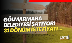 Gölmarmara Belediyesi satıyor!  31 dönüm işte fiyatı …