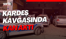 Kardeş kavgasında kan aktı