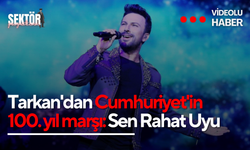 Tarkan'dan Cumhuriyet'in 100. yıl marşı: Sen Rahat Uyu