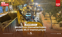 MASKİ’nin hizmetlerinden yüzde 99,17 memnuniyet