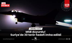 MSB duyurdu! Suriye'de 30 terör hedefi imha edildi