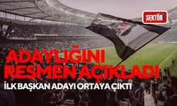 Beşiktaş'ın ilk başkan adayı belli oldu