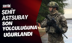 Şehit astsubay son yolculuğuna uğurlandı