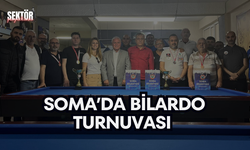 Soma’da bilardo turnuvası