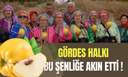 Gördes'te Uçurtma, Üzüm ve Ayva Festivali, renkli görüntülere sahne oldu