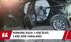 Korkunç Kaza: 1 Kişi Öldü, 2 Kişi Ağır Yaralandı