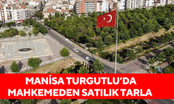 Manisa Turgutlu’da mahkemeden satılık tarla