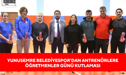 Yunusemre Belediyespor'dan antrenörlere Öğretmenler Günü kutlaması